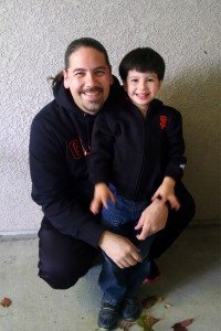 Forrest and Eric, SF Giants fans!