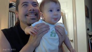 Eric and Forrest, Aug 2011