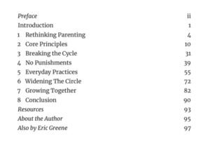 Peaceful Parenting Basics - Contents